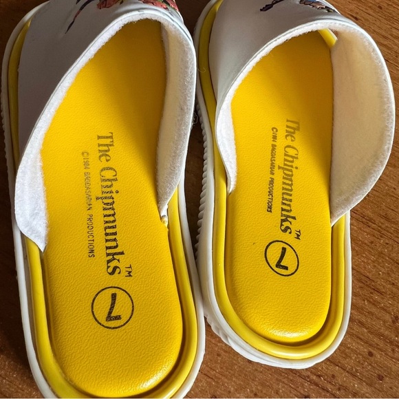 Alvin and the Chipmunks Vintage 1984 Bagdasarian Kids Size 7 Slide Sanda… - Picture 6 of 11